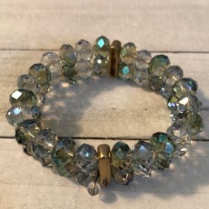 Kenneth Cole Crystal Stretch Bracelet